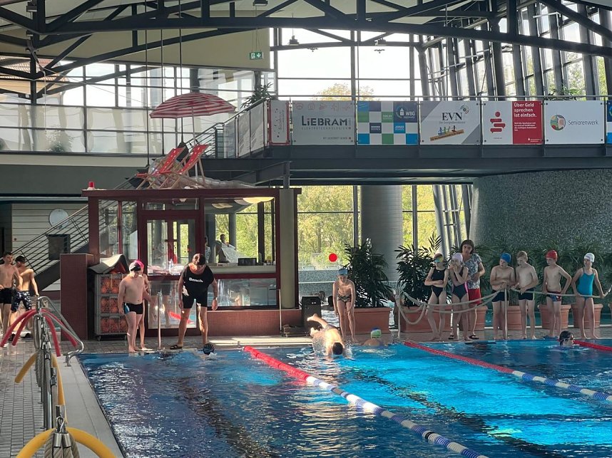 Grundschule-Schwimmwettkampf in Nordhausen