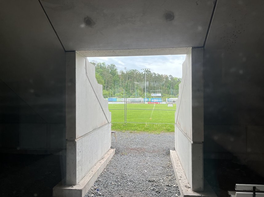 Baustellenparty im Albert-Kuntz-Sportpark