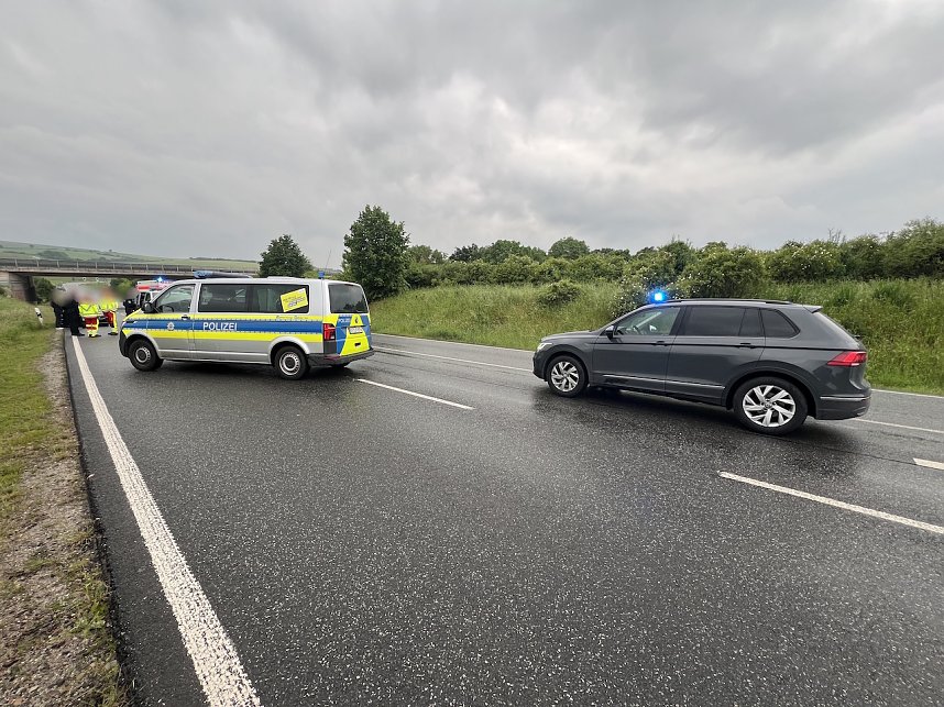 Nach der Amokfahrt eines Betrunkenen heute Abend