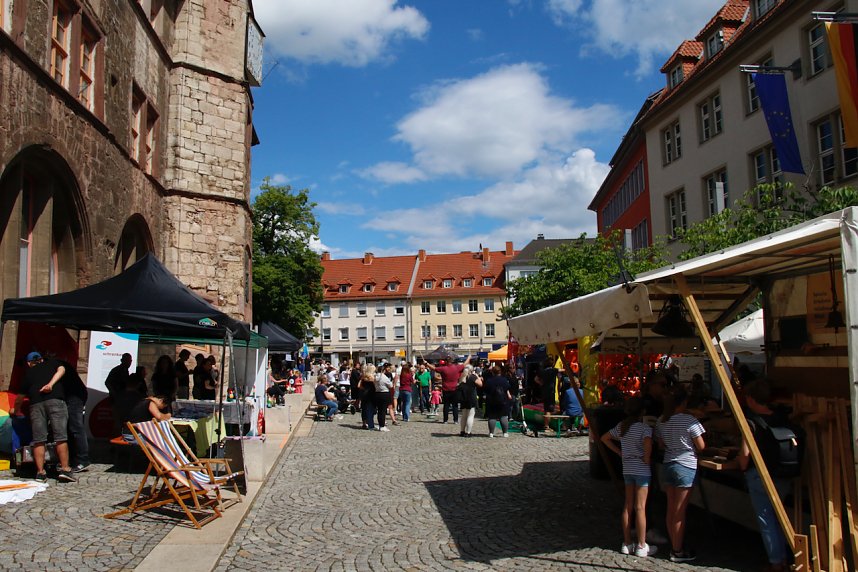 Fest der Demokratie auf dem Rathausplatz