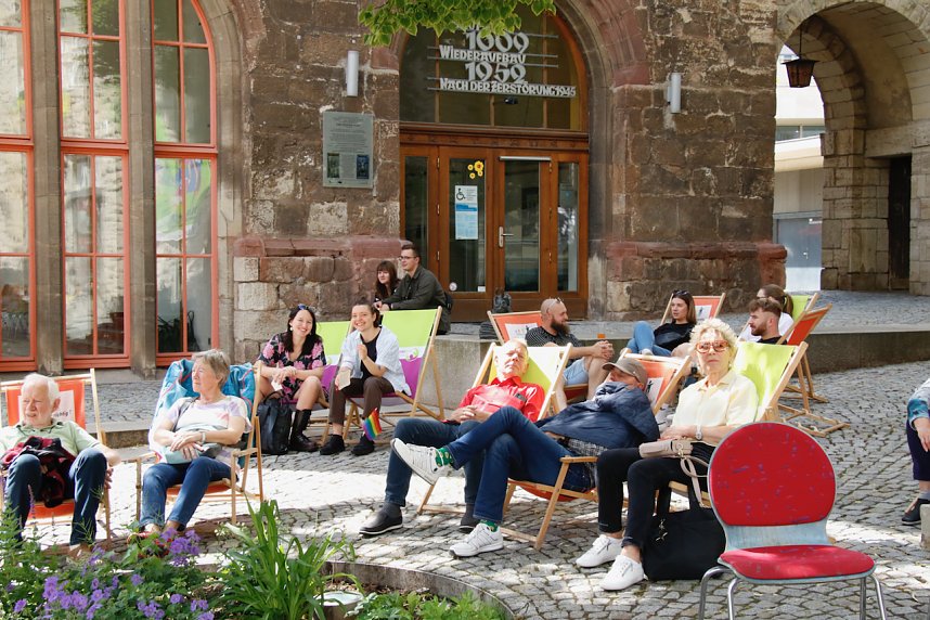 Fest der Demokratie auf dem Rathausplatz