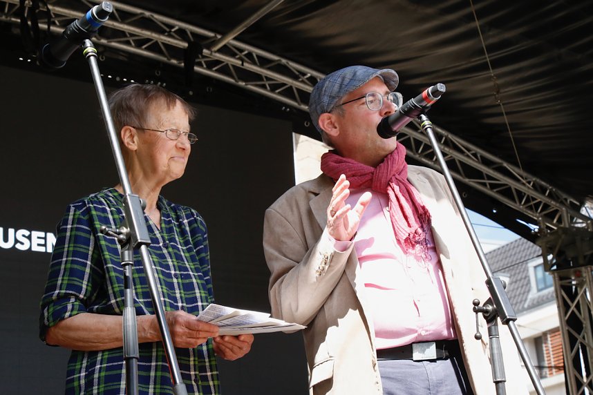 Fest der Demokratie auf dem Rathausplatz