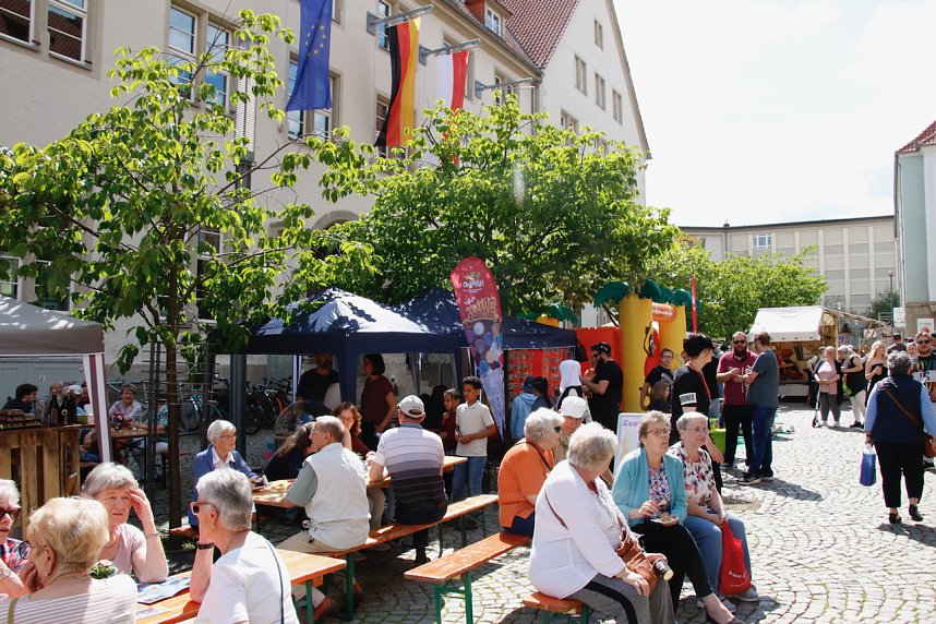 Fest der Demokratie auf dem Rathausplatz