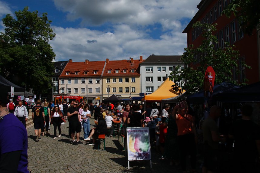 Fest der Demokratie auf dem Rathausplatz