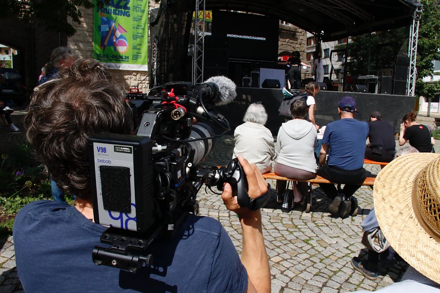 Fest der Demokratie auf dem Rathausplatz