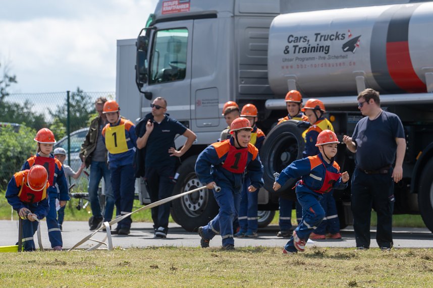 Fest der Nordh&auml;user Jugendfeuerwehr