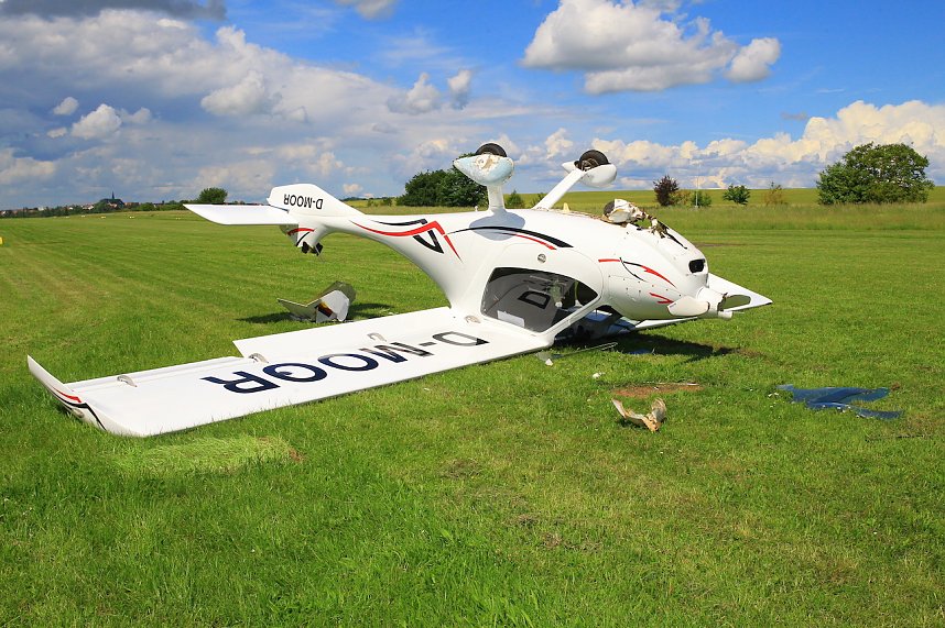 Flugzeugunfall in Bielen