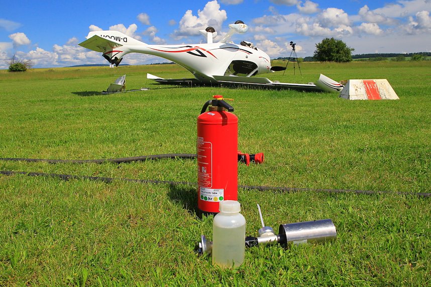 Flugzeugunfall in Bielen