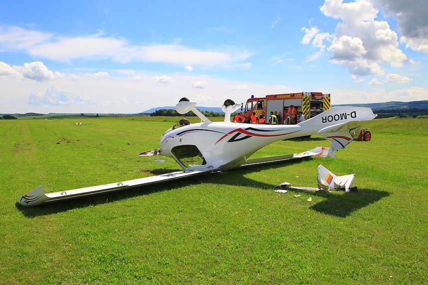 Flugzeugunfall in Bielen
