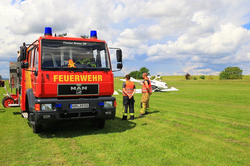 Flugzeugunfall in Bielen
