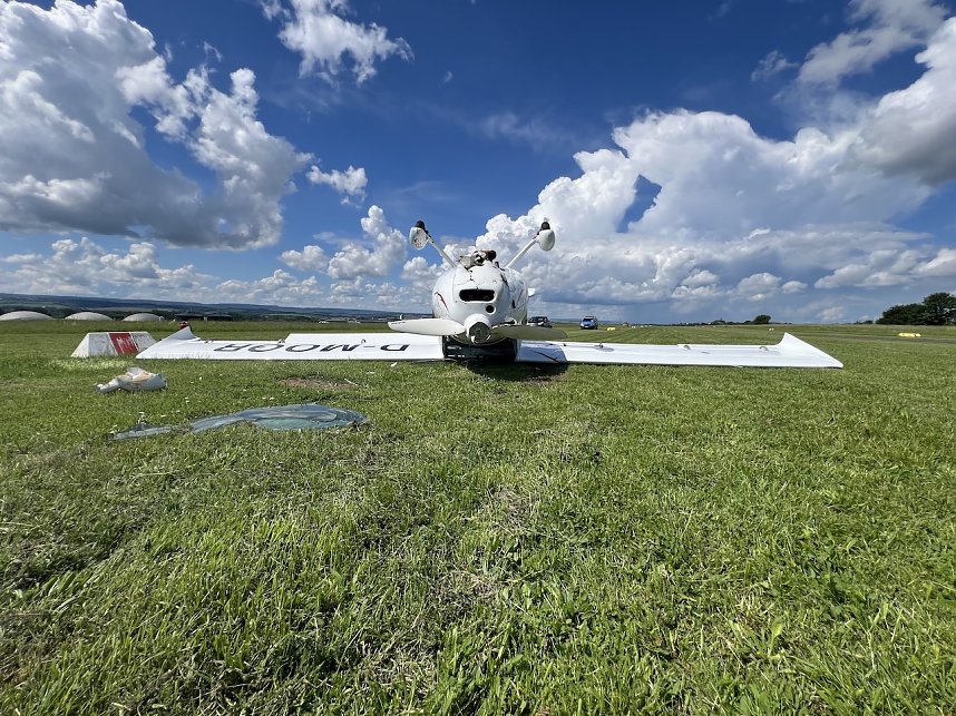 Flugzeugunfall in Bielen