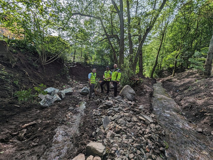 Wasserbau in S&uuml;lzhayn