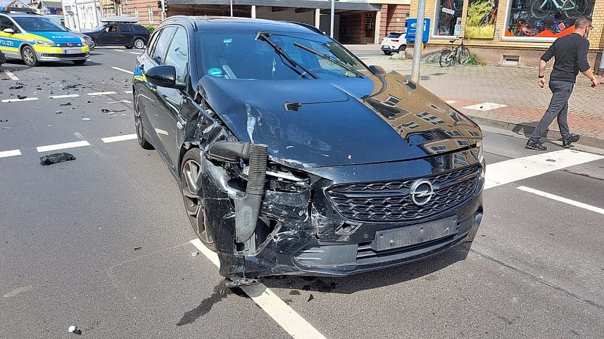 Unfall in der Freiherr-vom-Stein-Stra&szlig;e