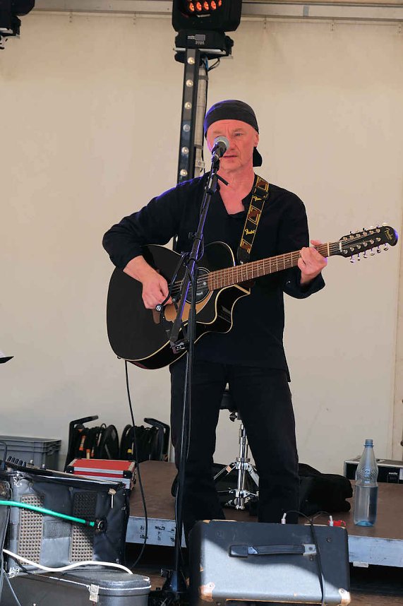 Gro&szlig;e Volksfeststimmung am 2. Tag auf dem Rolandsfest in Nordhausen