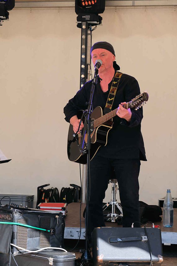 Gro&szlig;e Volksfeststimmung am 2. Tag auf dem Rolandsfest in Nordhausen