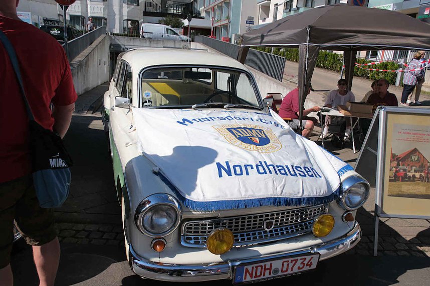Gro&szlig;e Volksfeststimmung am 2. Tag auf dem Rolandsfest in Nordhausen