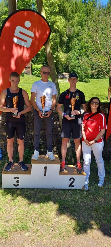 Siegerehrungen des Vogelberglaufs