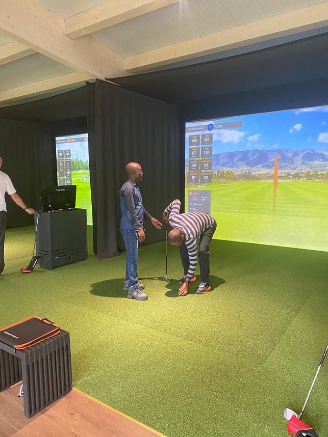 Besuch aus Angola zu Gast im Golfpark