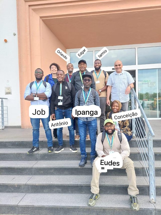 Besuch aus Angola zu Gast im Golfpark