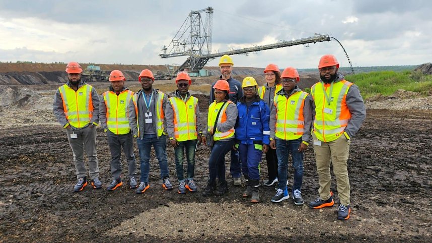 Besuch aus Angola zu Gast im Golfpark