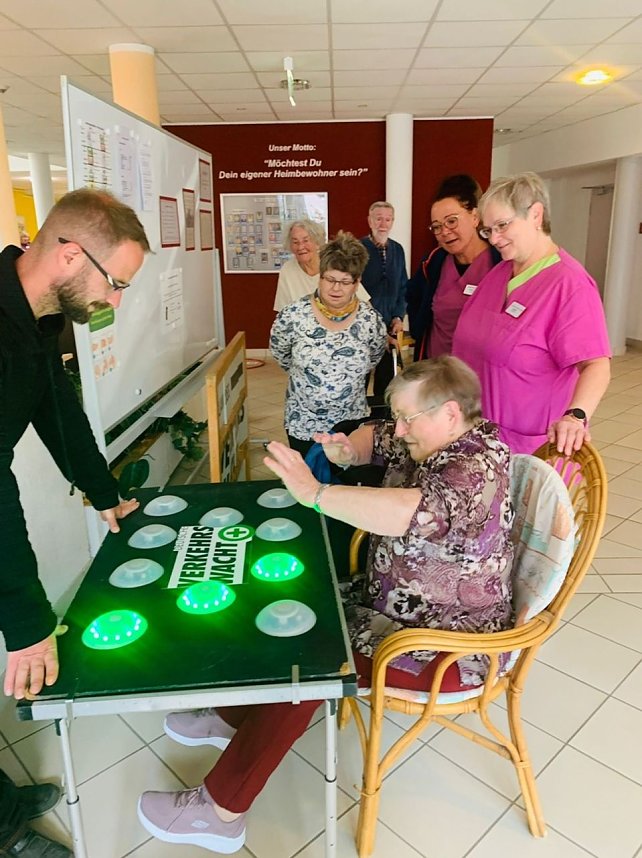 Sportfest im Pflegeheim Heringen 