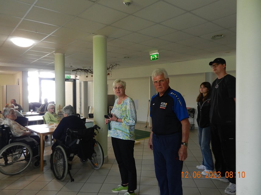 Sportfest im Pflegeheim Heringen 