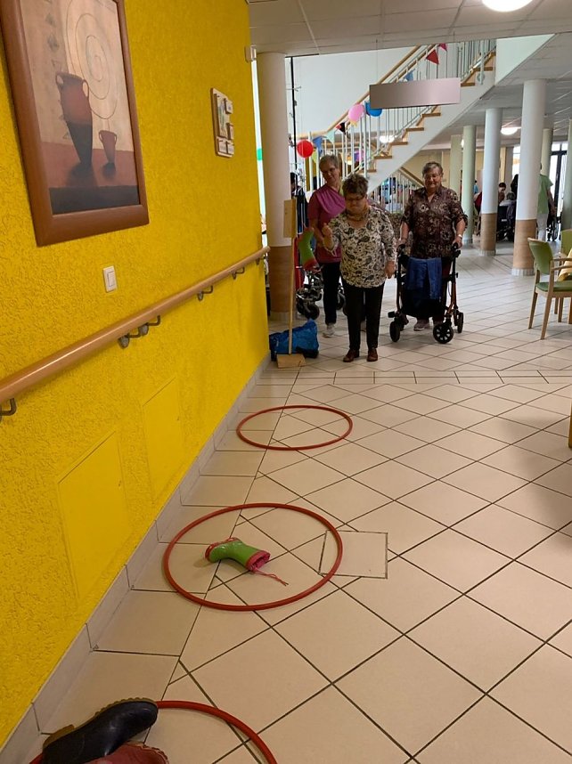 Sportfest im Pflegeheim Heringen 