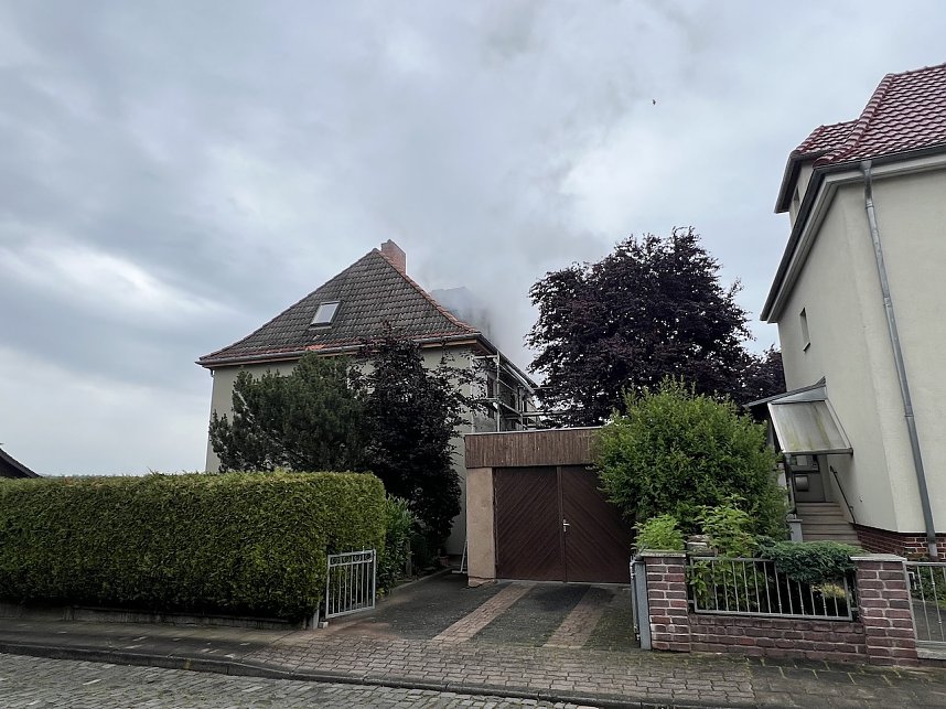 Wohnungsbrand in Nordhausen