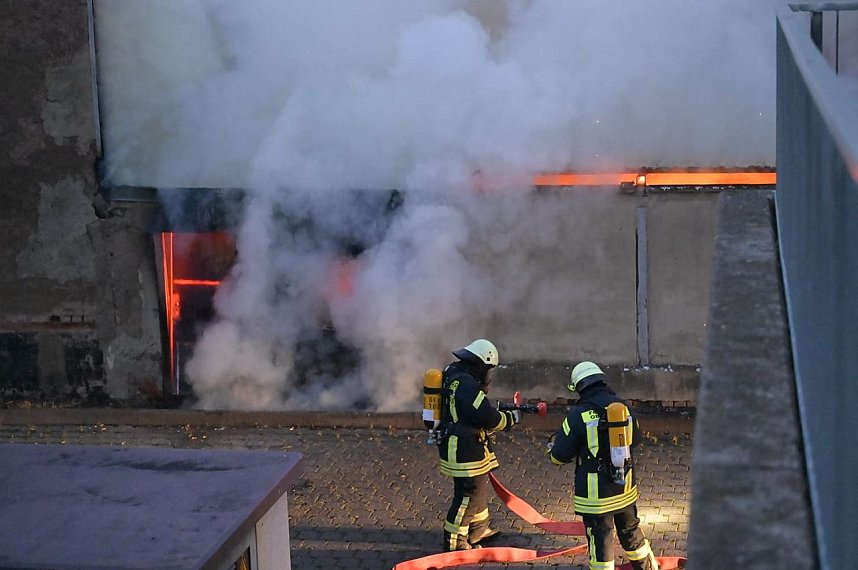 Schuppenbrand in Bleicherode