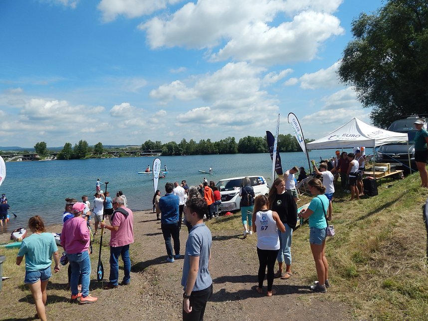 SUP Cup Euro Tour auf dem Sundh&auml;user See
