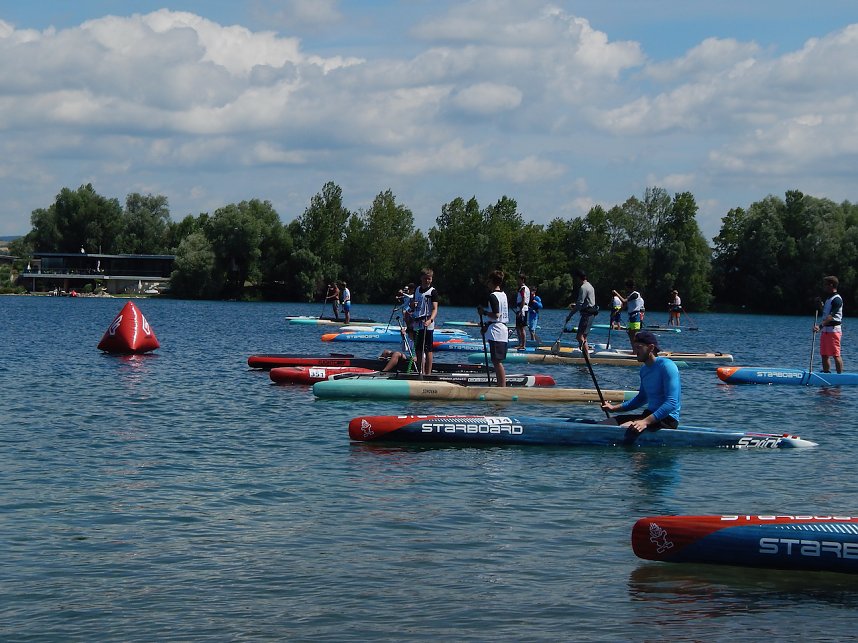SUP Cup Euro Tour auf dem Sundh&auml;user See