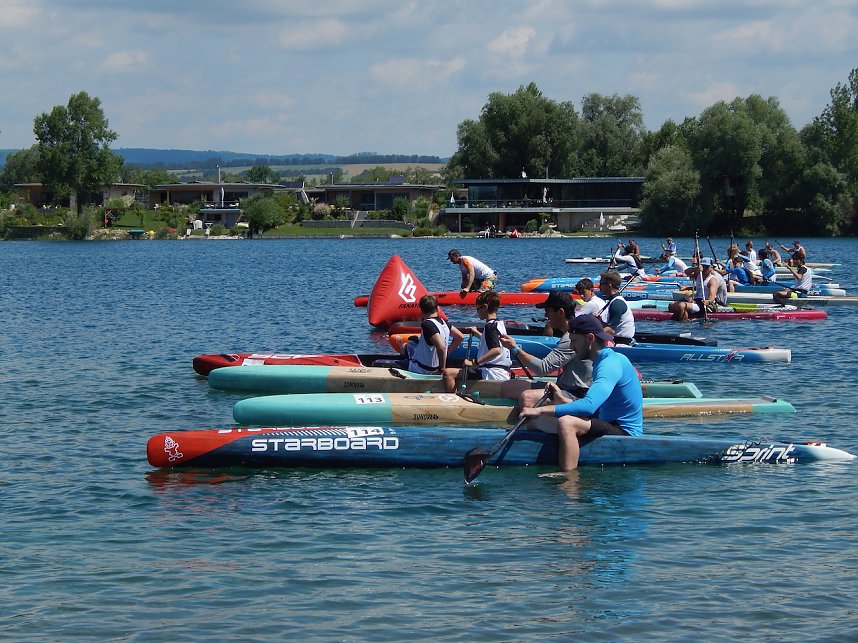 SUP Cup Euro Tour auf dem Sundh&auml;user See
