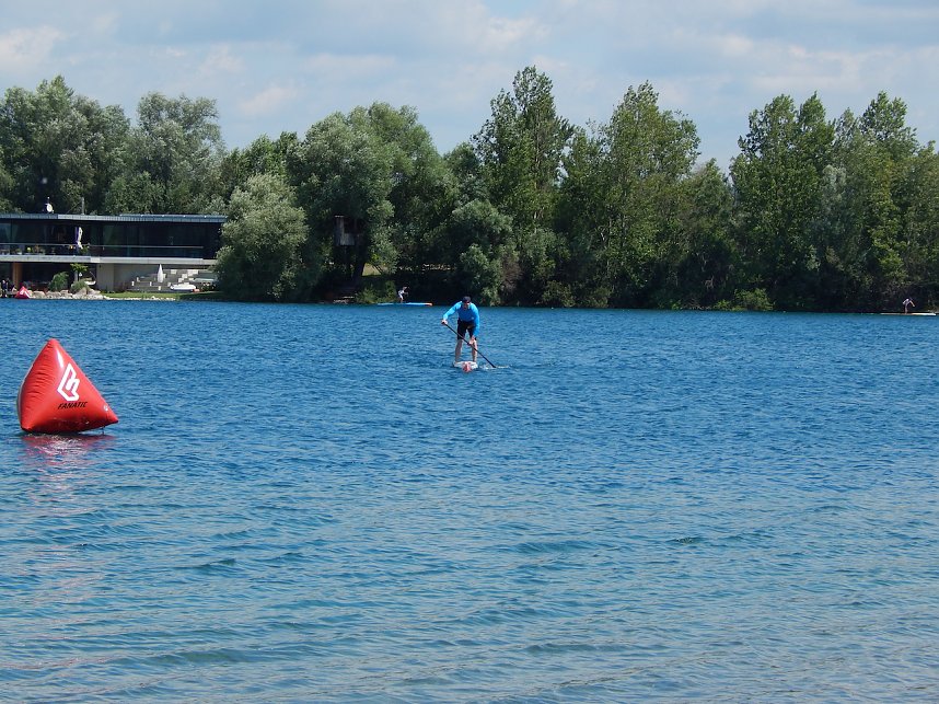 SUP Cup Euro Tour auf dem Sundh&auml;user See