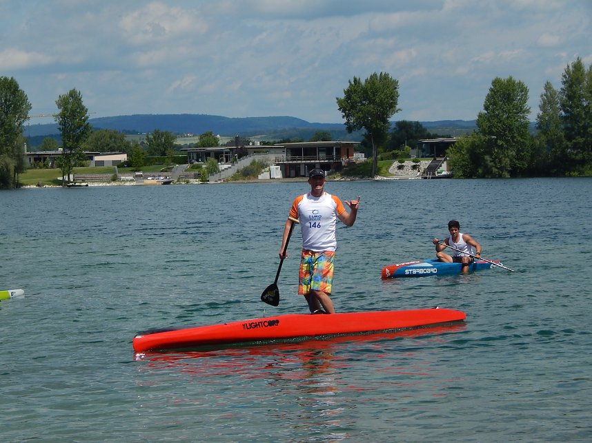 SUP Cup Euro Tour auf dem Sundh&auml;user See