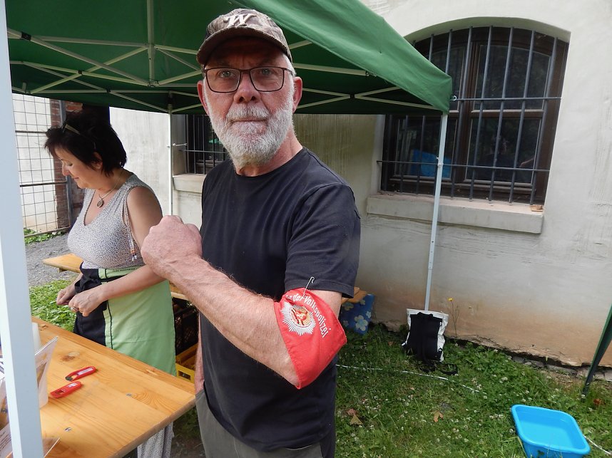 Konzert des Th&uuml;ringer Polizeiorchesters im Park Hohenrode