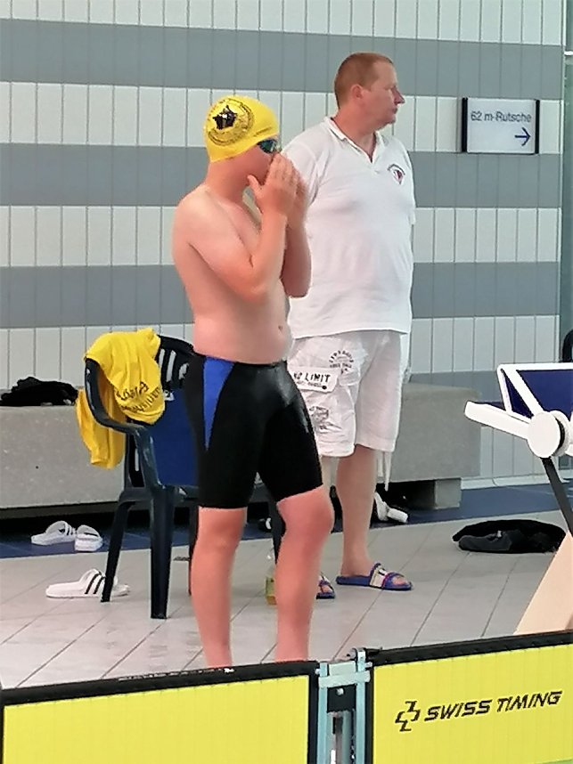 Th&uuml;ringer Meisterschaften der Schwimmer auf der Langbahn in der Erfurter Roland Matthes-Swimmhalle 