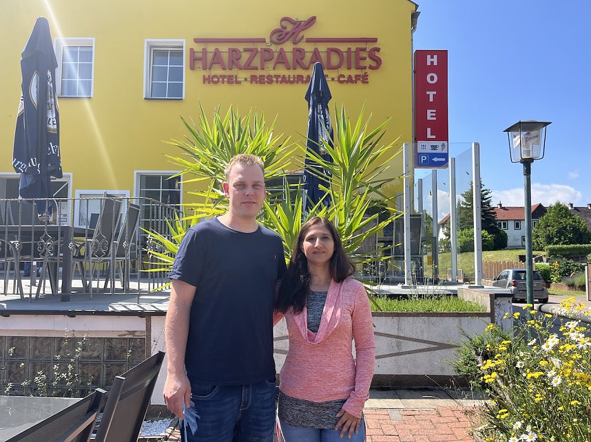 Wollen in Ilfeld durchstarten: Mirko und Marisol J&uuml;ptner