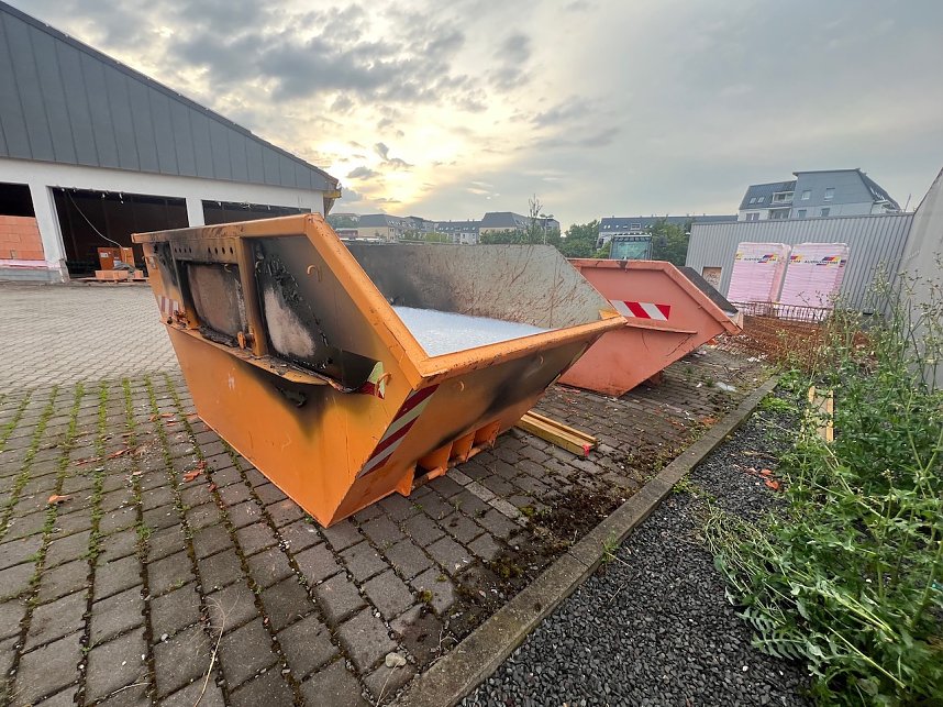 N&auml;chtlicher Brand am Netto-Markt