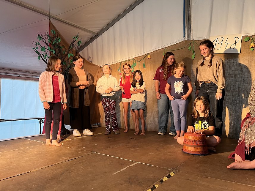 Erster Tag des Handwerkercamps