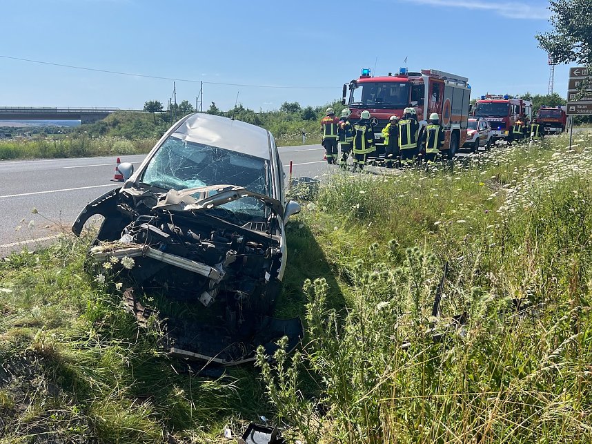 Unfall bei Bielen