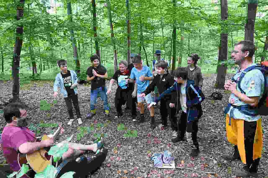 Im KILA Handwerker Campa am 5. Tag