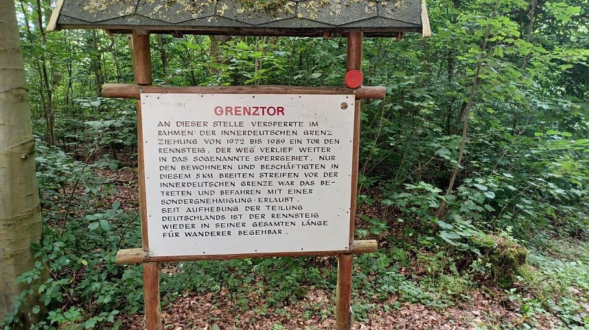 Unterwegs per pedes in Th&uuml;ringen