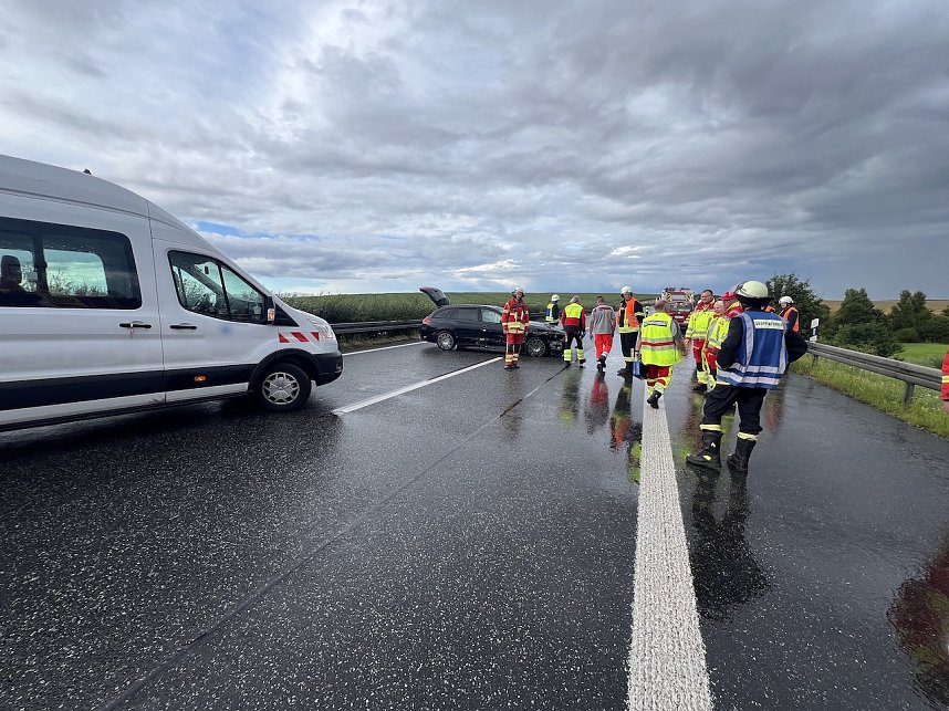 Unfall heute Abend auf der A 38