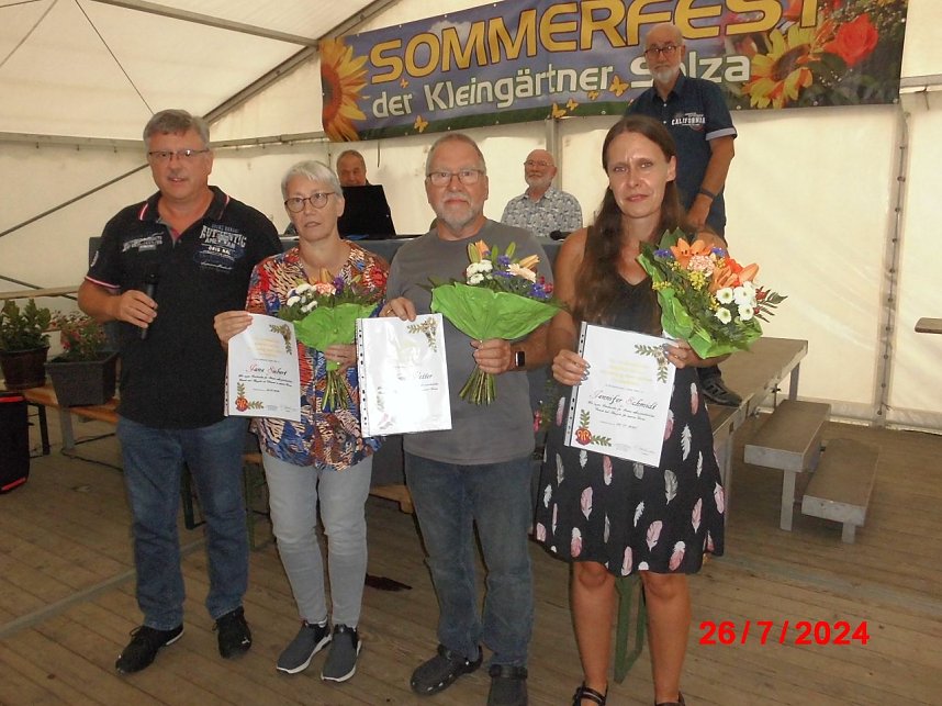 Sommerfest und Jubil&auml;um gefeiert