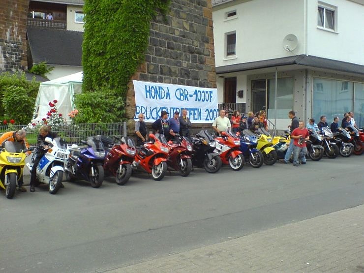 Hondafreunde treffen sich