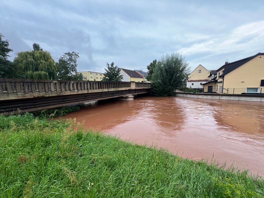 Hochwasser in Sundhausen