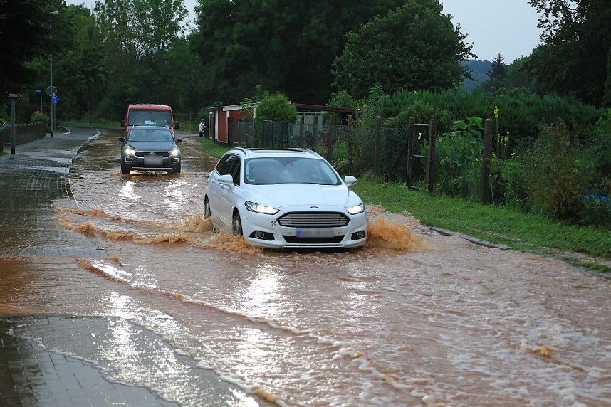 Eindr&uuml;cke vom Hochwasser im Landkreis