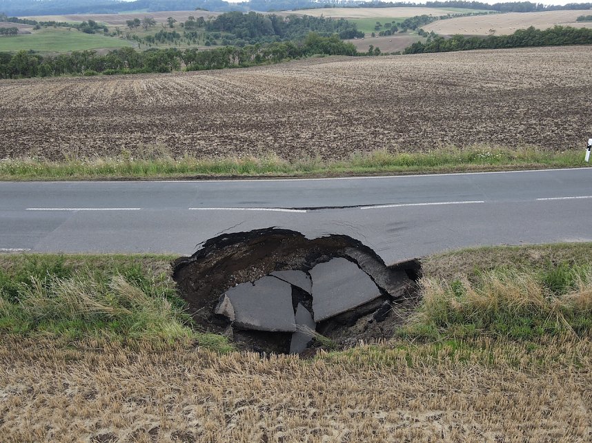Erdfall zwischen Buchholz und Steigerthal