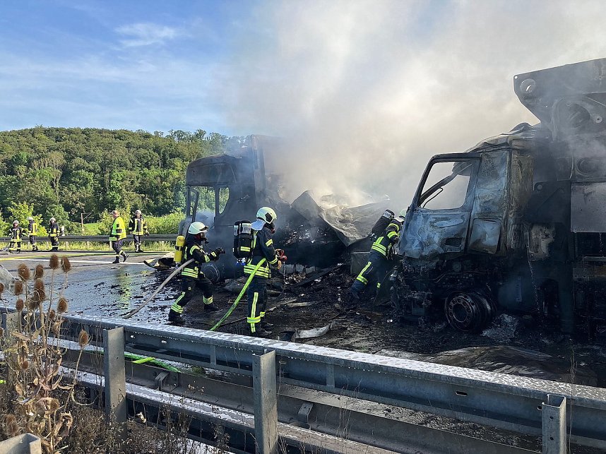 Unfall auf der Autobahn 38 bei Arenshausen