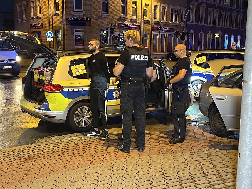 Verfolgungsfahrt durch Nordhausen